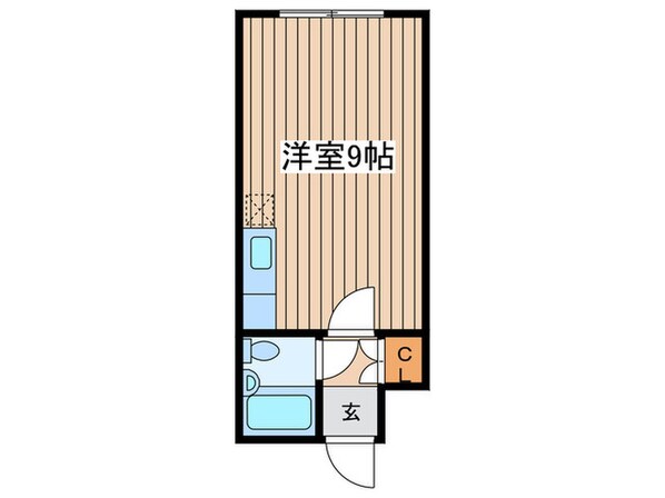 ジュネスコート２２の物件間取画像